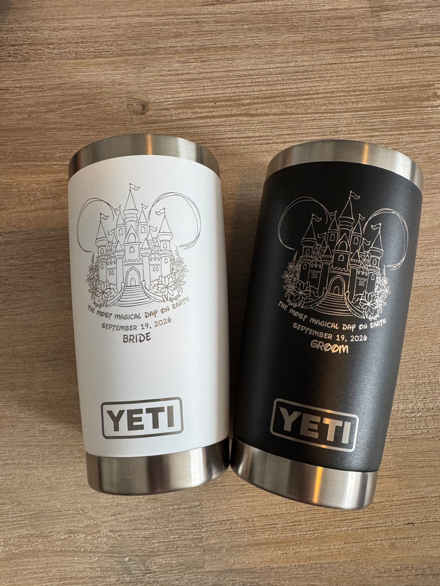 20 Ounce YETI Tumbler with Custom Engraving