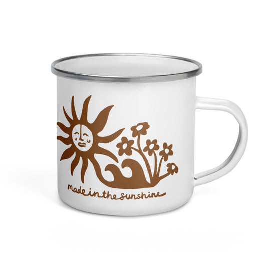 Sunshine Enamel Mug