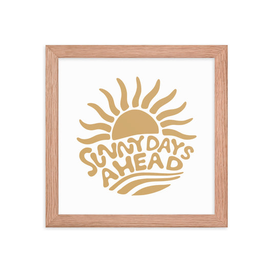 Sunny Days Framed Poster