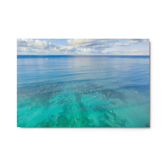 Surf Break Metal Print 24”x36”