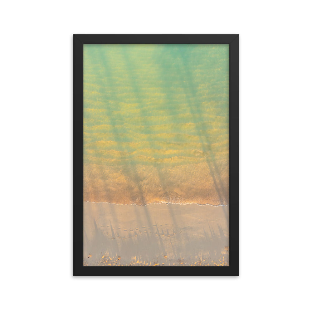 Palm Lines Framed Poster