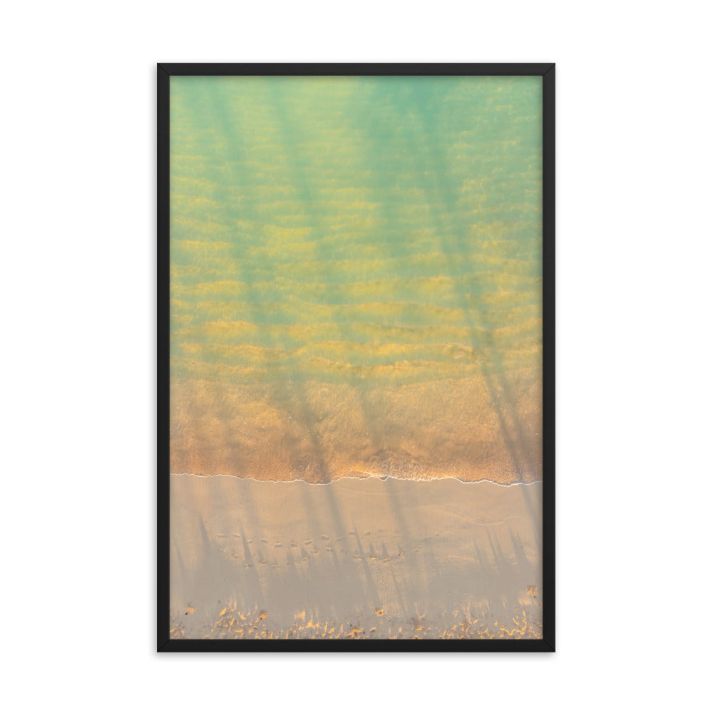 Palm Lines Framed Poster