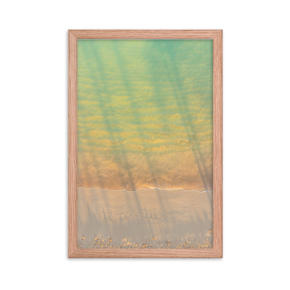 Palm Lines Framed Poster