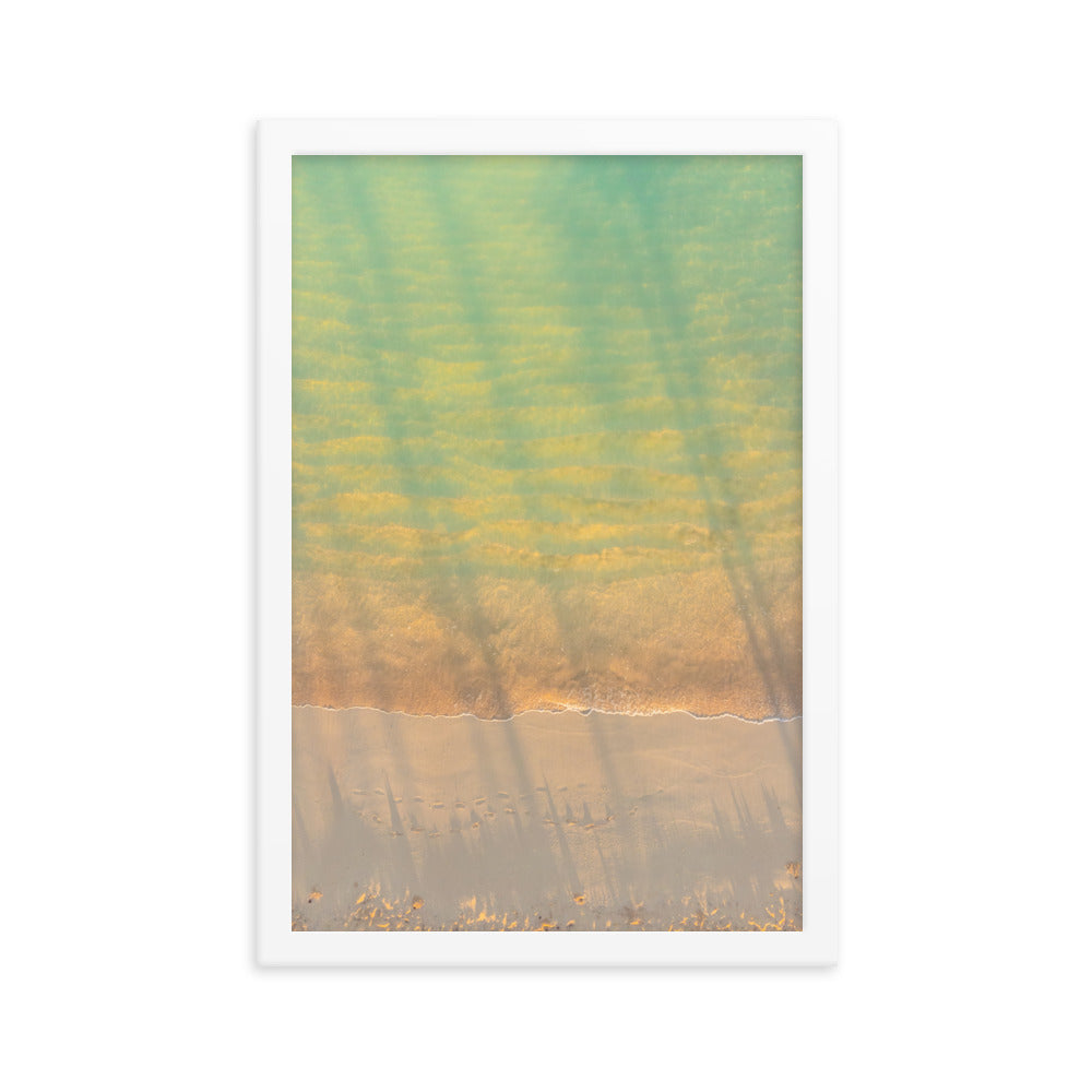 Palm Lines Framed Poster