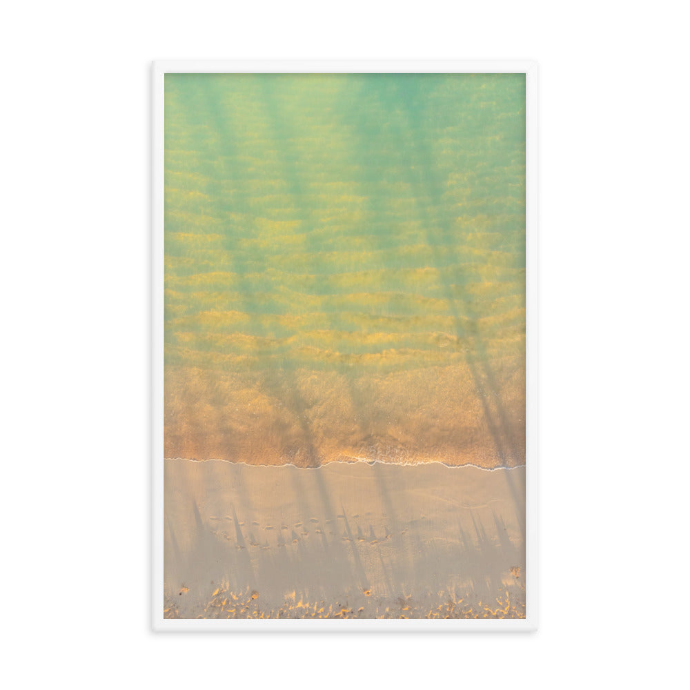 Palm Lines Framed Poster