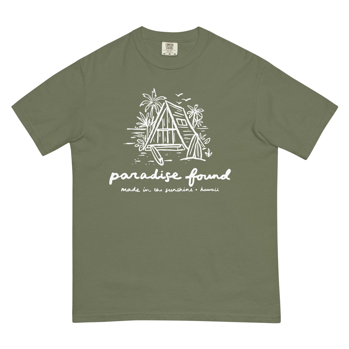 Paradise Found Heavyweight Tee